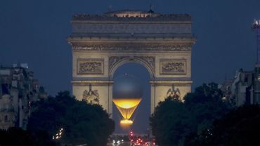 Олимпийский воздушный шар снова взлетит над Парижем
