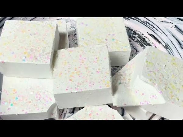 Freshies with Pastel Glitter