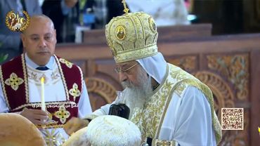 قداسة البابا تواضروس الثاني يصلي قداس عيد الميلاد المجيد في كاتدرائية ميلاد المسيح 06-01-2026