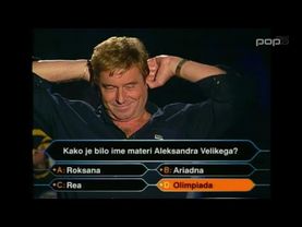 Lepo je biti milijonar? (POP TV, 29.03.2002) Matjaž Tanko (fragments)