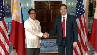 US Secretary of State Rubio meets with the Philippine president | AFP