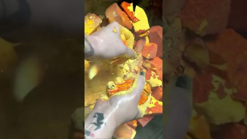 Crusty Dusty Yellow Soft Chalk 💛