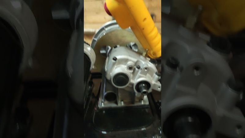 Снегоход Буран установка двигателя Ока