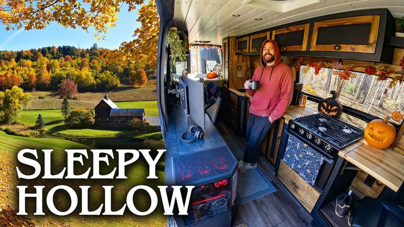 Vanlife Camping in Sleepy Hollow