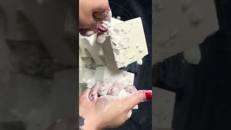 Stacks of Oily Snow Fairy Dust Chalk