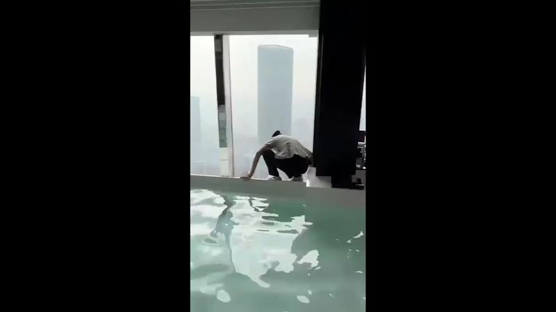 Aussie couple accidentally flood hotel room
