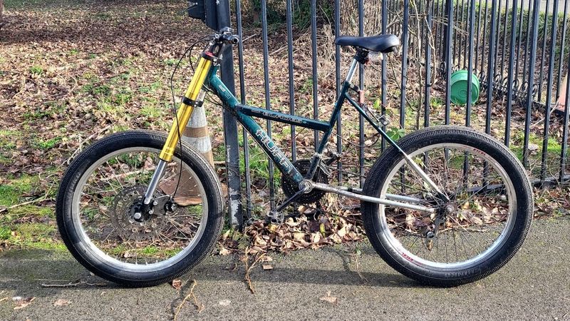 Вилка от питбайка на электровелосипед и велосипед шины от мотоцикла