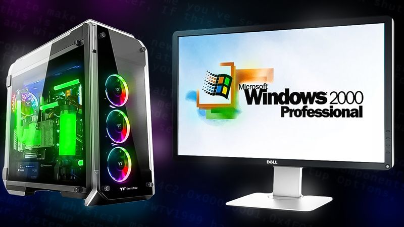 Установится ли Windows 2000 на настоящий современный ПК в 2026 году?
