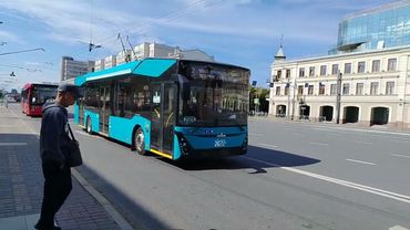 Троллейбус МАЗ-303Т22 №2028 в Казани