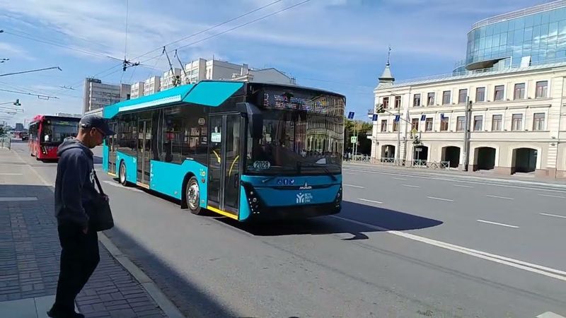 Троллейбус МАЗ-303Т22 №2028 в Казани