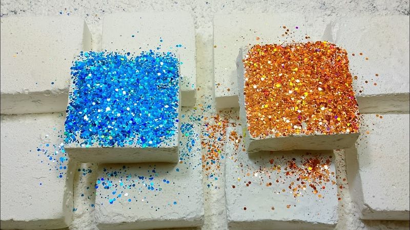 Sparkly Glitter Chalk Breaks 💥 | Relaxing No Talking ASMR #gymchalk #chalk