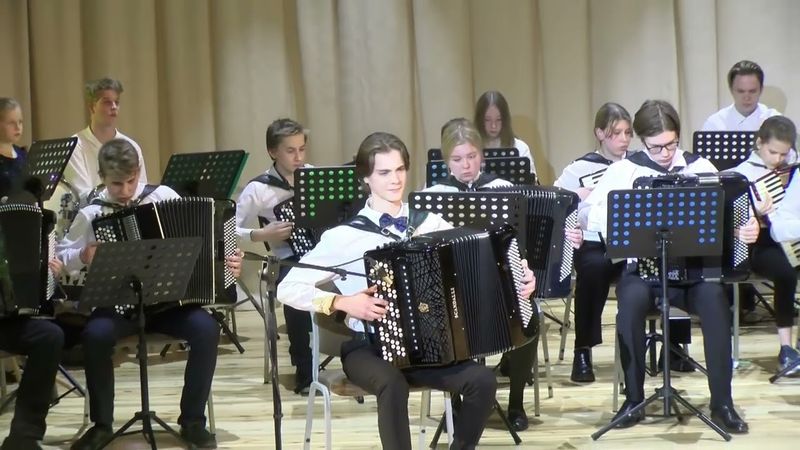 М. БЛАНТЕР «Черноглазая казачка», обработка Б. Новикова