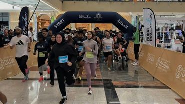 As temperatures touch 50C, Dubai runners turn to indoor races | AFP