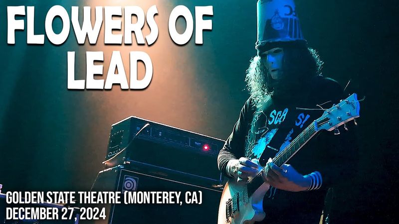 Flowers of Lead | Buckethead and Cob 4K (LIVE) at Golden State Theatre (2024)