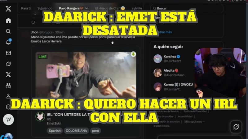 DAARICK DICE QUE QUIERE HACER UN IRL CON EMETSUKI