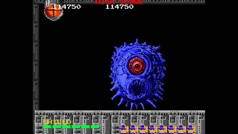 Baraduke: Stage 8 (Floors 43-48, Final Boss & Ending)