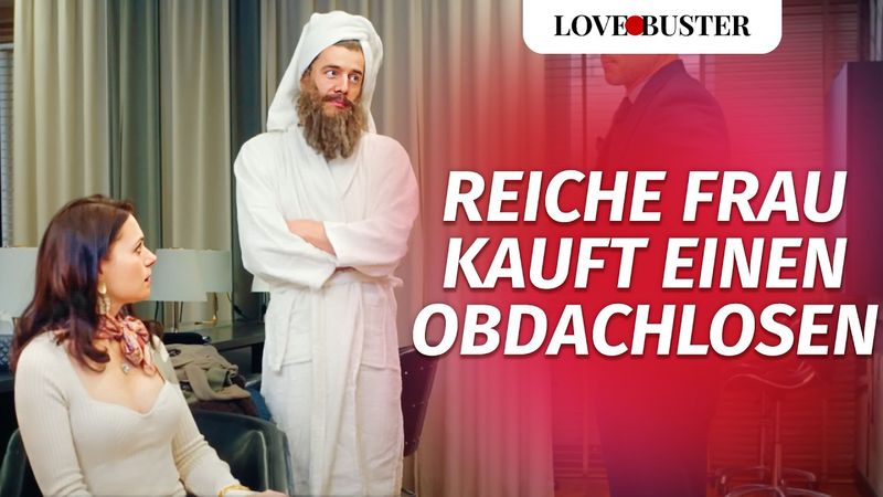 REICHE FRAU KAUFT EINEN OBDACHLOSEN