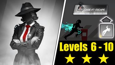 Case No. 7: Escape Event [Levels 6 - 10] Three Stars || Vector