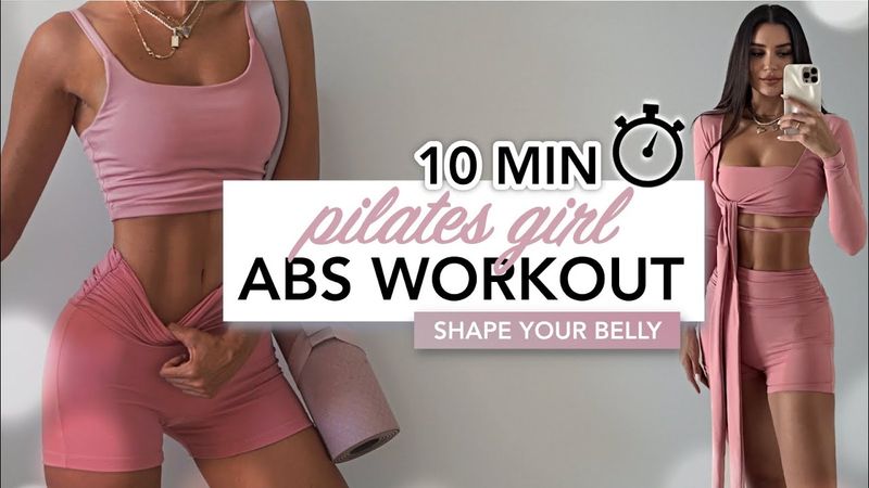 10 MIN PILATES GIRL ABS WORKOUT | Lose Belly Fat & Get Defined Abs | Eylem Abaci