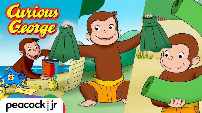 Summer Adventures with George ☀️ 🏄♂️ | CURIOUS GEORGE