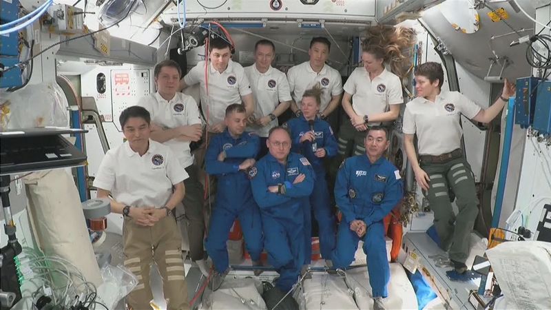 NASA и SpaceX доставили экипаж Crew-11 на МКС