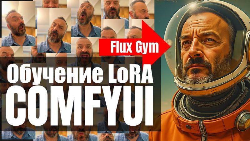 Oбучение LoRA в FLUX: как эффективно использовать FluxGym