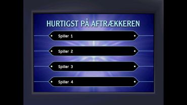 [PC💿] 🇩🇰 Hvem vil være Millionær? (2001) (fraklip) Hurtigst på aftrækkeren