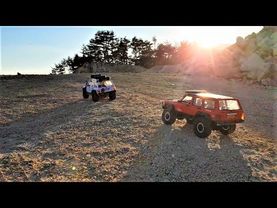 RC Car Gen7 & XtraSpeed SCX10 Cherokee Rock Off-road Trail Adventure