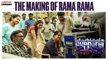 Rama Rama Song Making Video |Euphoria |Gunasekhar |Vignesh |Bhumika |Kaala Bhairava |Gunaa Teamworks