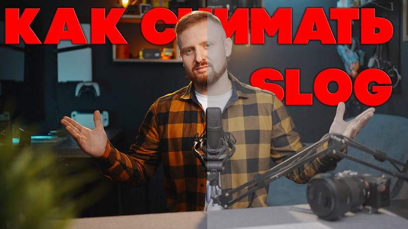 Съемка и цветокоррекция SLOG3 | Большой гайд