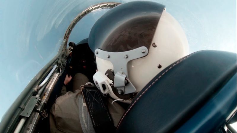 Первый мой полет на истребителе