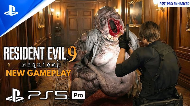 RESIDENT EVIL 9 REQUIEM Leon is BRUTAL NEW Gameplay Demo 35 Minutes (4K 60FPS HDR)