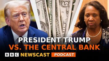 Why are President Trump and a Federal Reserve governor in a legal battle? | BBC Newscast