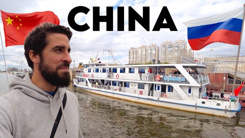 Entro a China en barco desde el Lejano Oriente Ruso