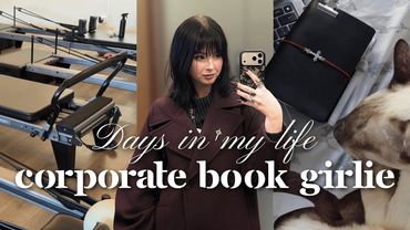CORPORATE BOOK GIRLIE VLOG *☆。working from home, london flat hunting, book unboxings, etc.