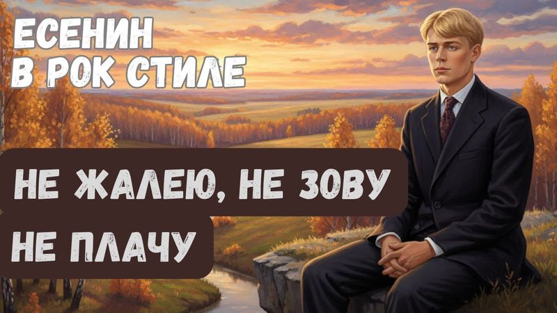 Есенин - Не жалею, не зову, не плачу | Атмосферный Рок-кавер | Рок-баллада