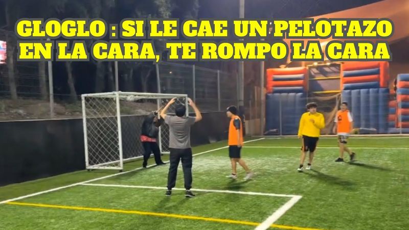 PERRE LE TIRA UN PELOTASO A EMIKUKIS Y GLOGLO LE ADVIERTE
