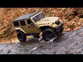 RC4WD TF2 Chassis Jeep Wrangler Rubicon Grumper St. Valley Off-road Driving 4X4 RC Car