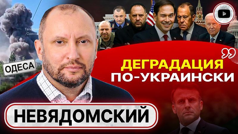 🩹 ЗАГНОИВШАЯСЯ РАНА РАЗДЕЛА: сюрпризы Лаврова. Стул Ермака и петля Зе. ТЦК в Одессе - Невядомский