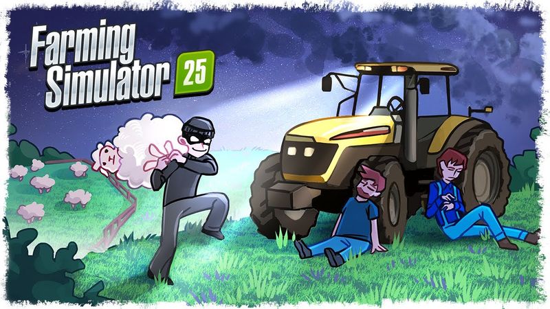 У НАС УКРАЛИ УРОЖАЙ!!! УГАРНАЯ ФЕРМА! FS 25!!! (Часть 17)