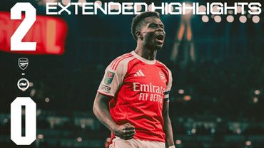 SAKA & NWANERI SCORE + ANOTHER CLEAN SHEET | EXTENDED HIGHLIGHTS | Arsenal vs Brighton | Carabao Cup