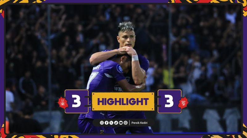 MATCHDAY 31 - FULL HIGHLIGHTS : PERSIK KEDIRI 3-3 PERSEBAYA