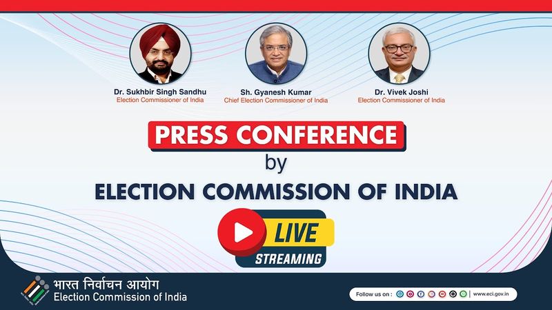 Press Conference by Election Commission of India
