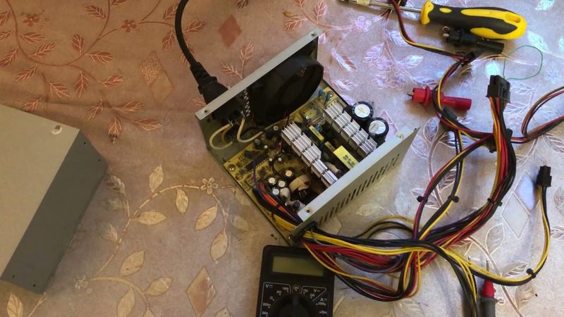 Блок питания от компьютера как проверить диагностика блока питания от ПК