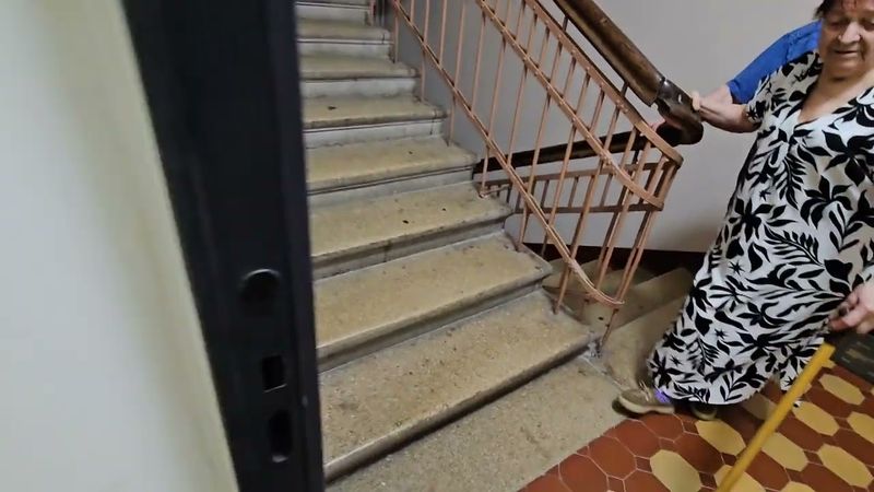 Мама с Надей в СТОЛИЦЕ