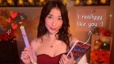 ASMR Weird Girl in Class is Obsessed with YOU 😳💕 (personal attention roleplay, chaotic)