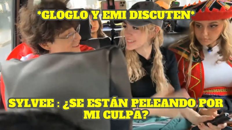 GLOGLO Y EMI DISCUTEN EN FRENTE DE SYLVEE