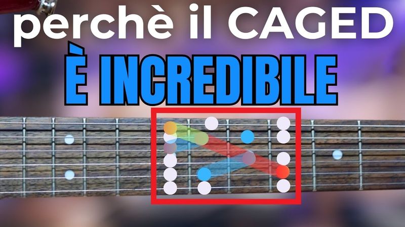Come il CAGED andrebbe VERAMENTE spiegato ai CHITARRISTI