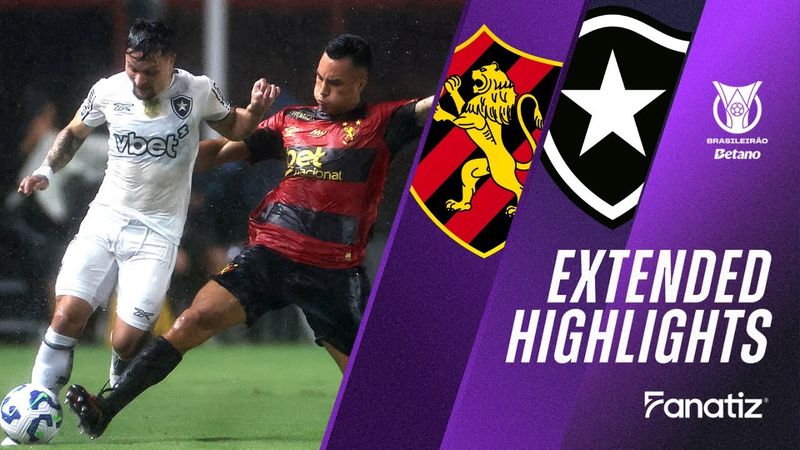 Sport Recife vs. Botafogo 0-1 | Game Highlights | #Brasileirao2025