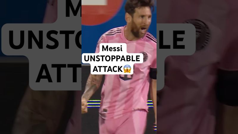 Messi WILL NOT BE STOPPED😤 grabs second goal
